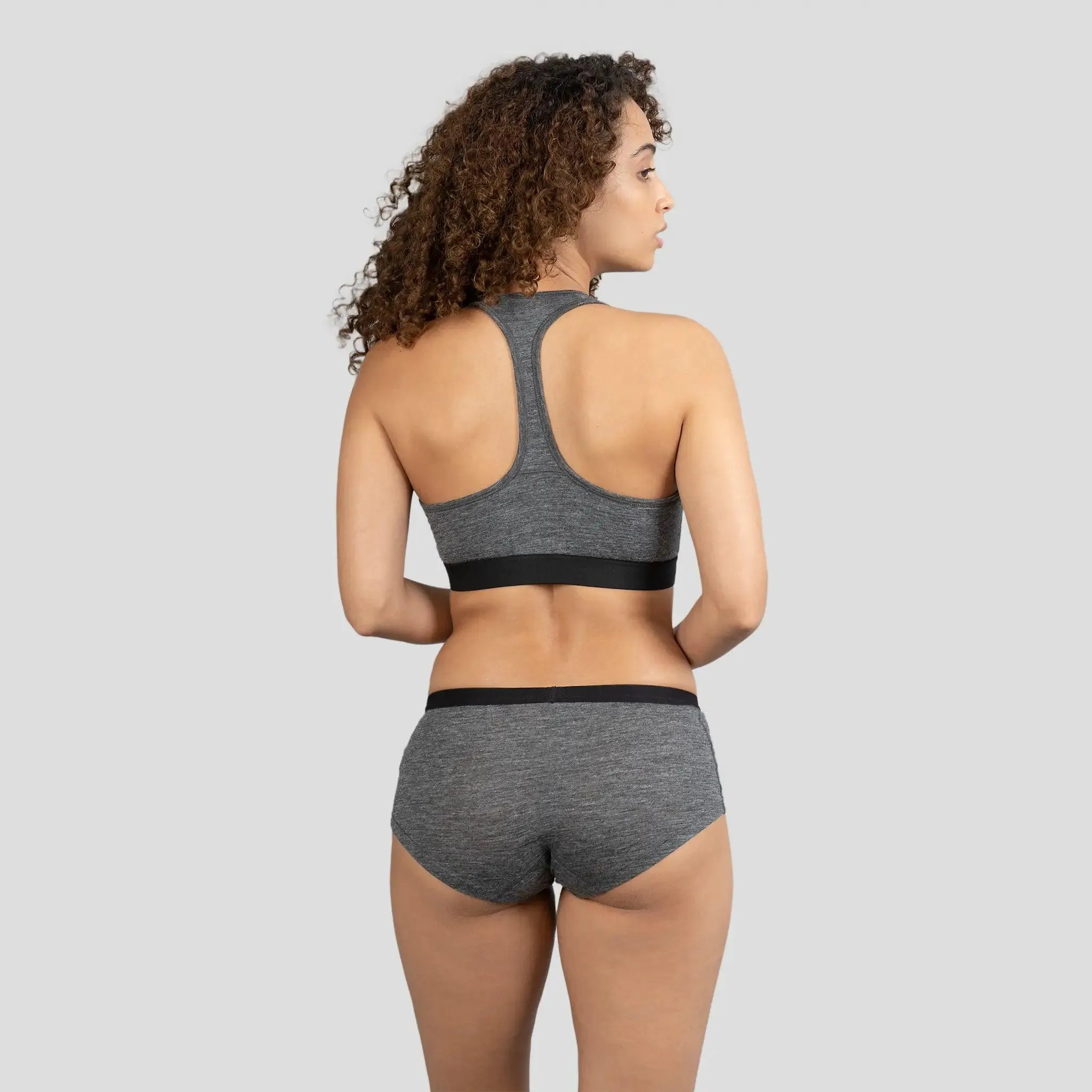 5 Pack - Women's Alpaca Wool Sports Bra: 160 Ultralight