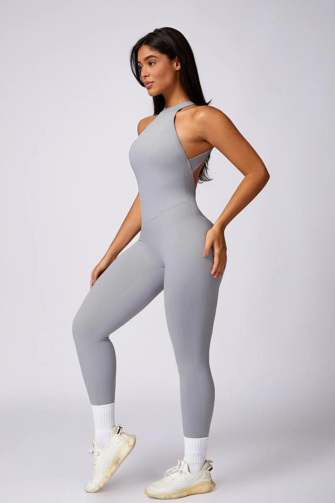 Aiden Jumpsuit - Rhino Grey