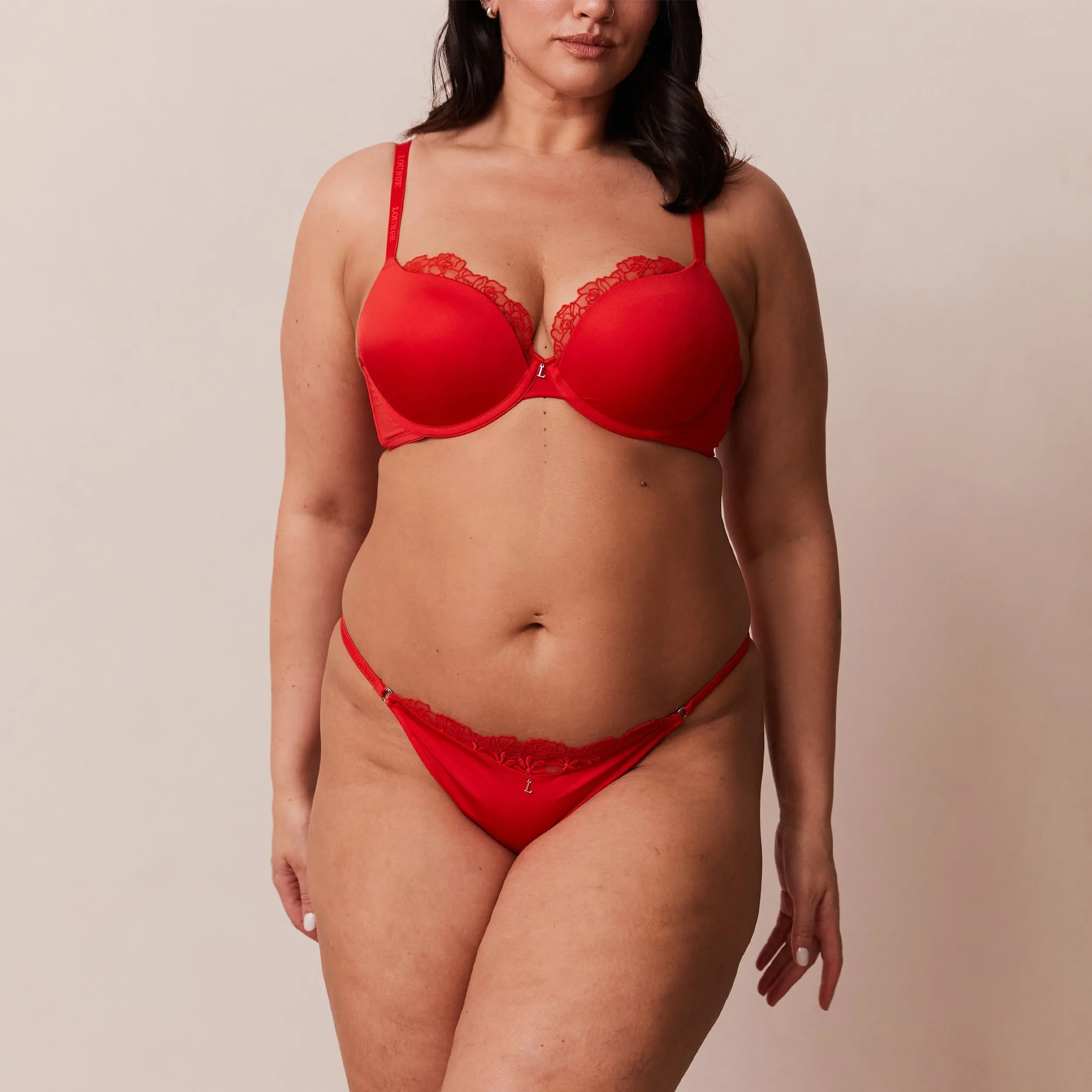 Anti-Gravity Push-Up Bra  - Red