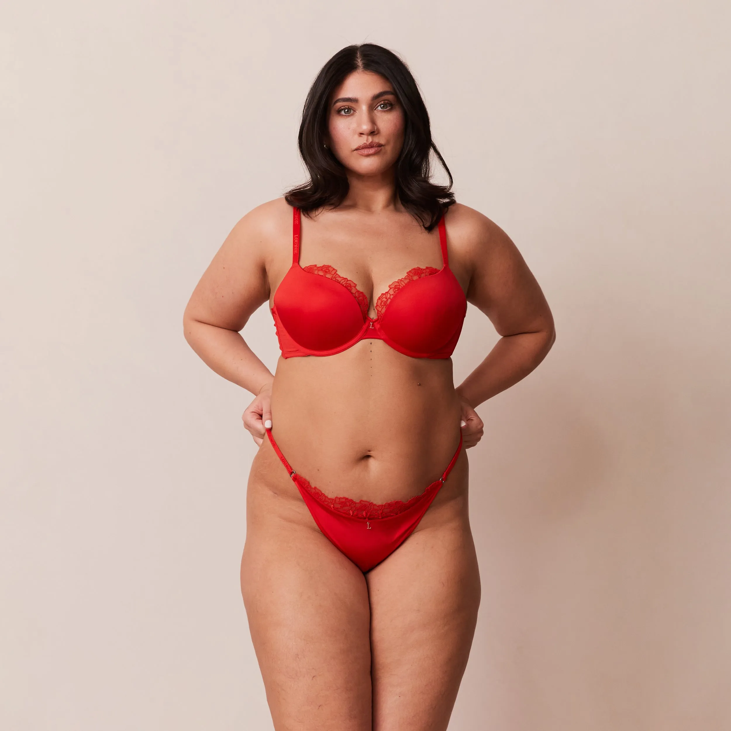 Anti-Gravity Push-Up Bra  - Red