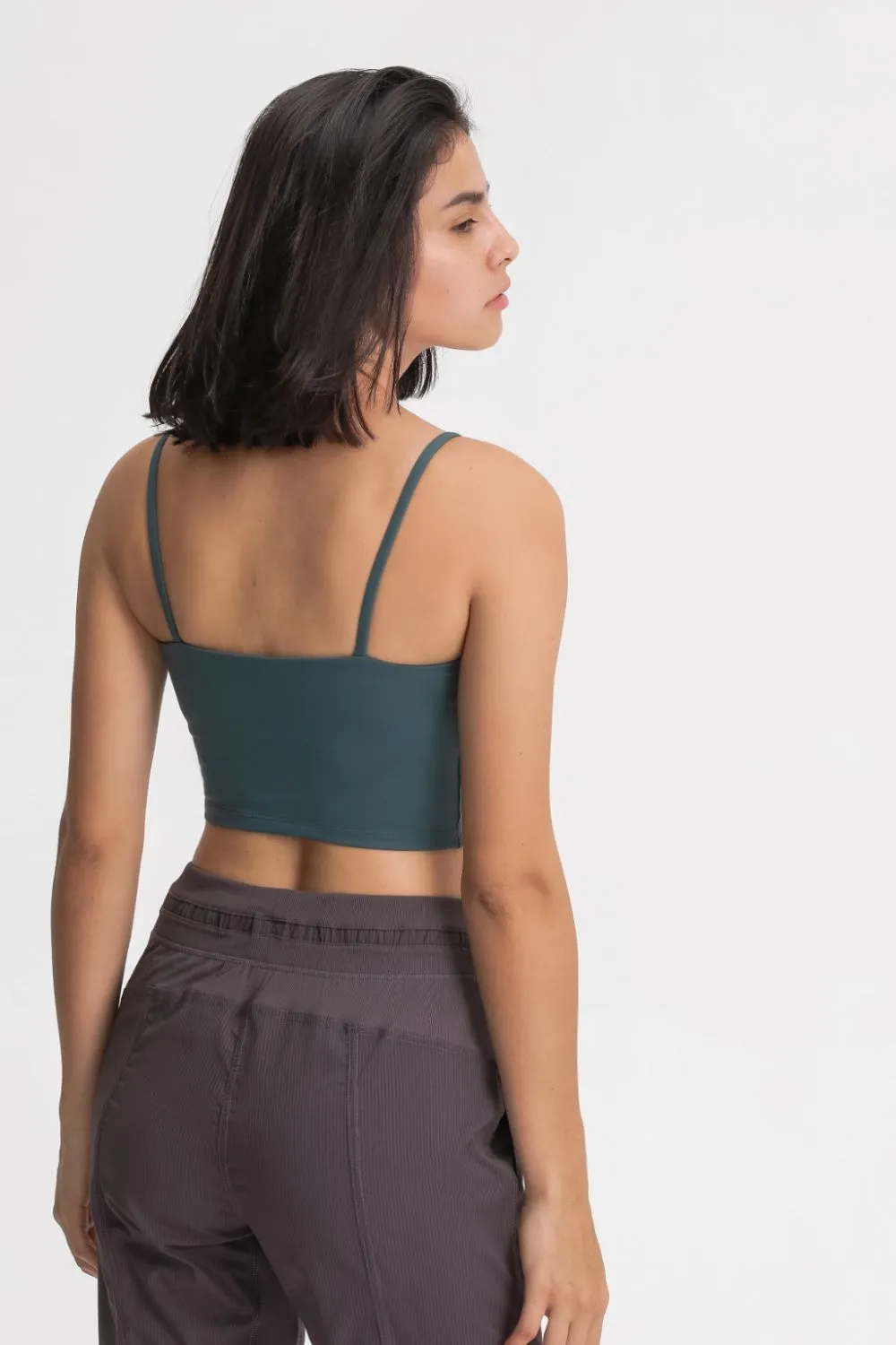 *APP EXCLUSIVE * Seamless Scoop Neck Sports Cami