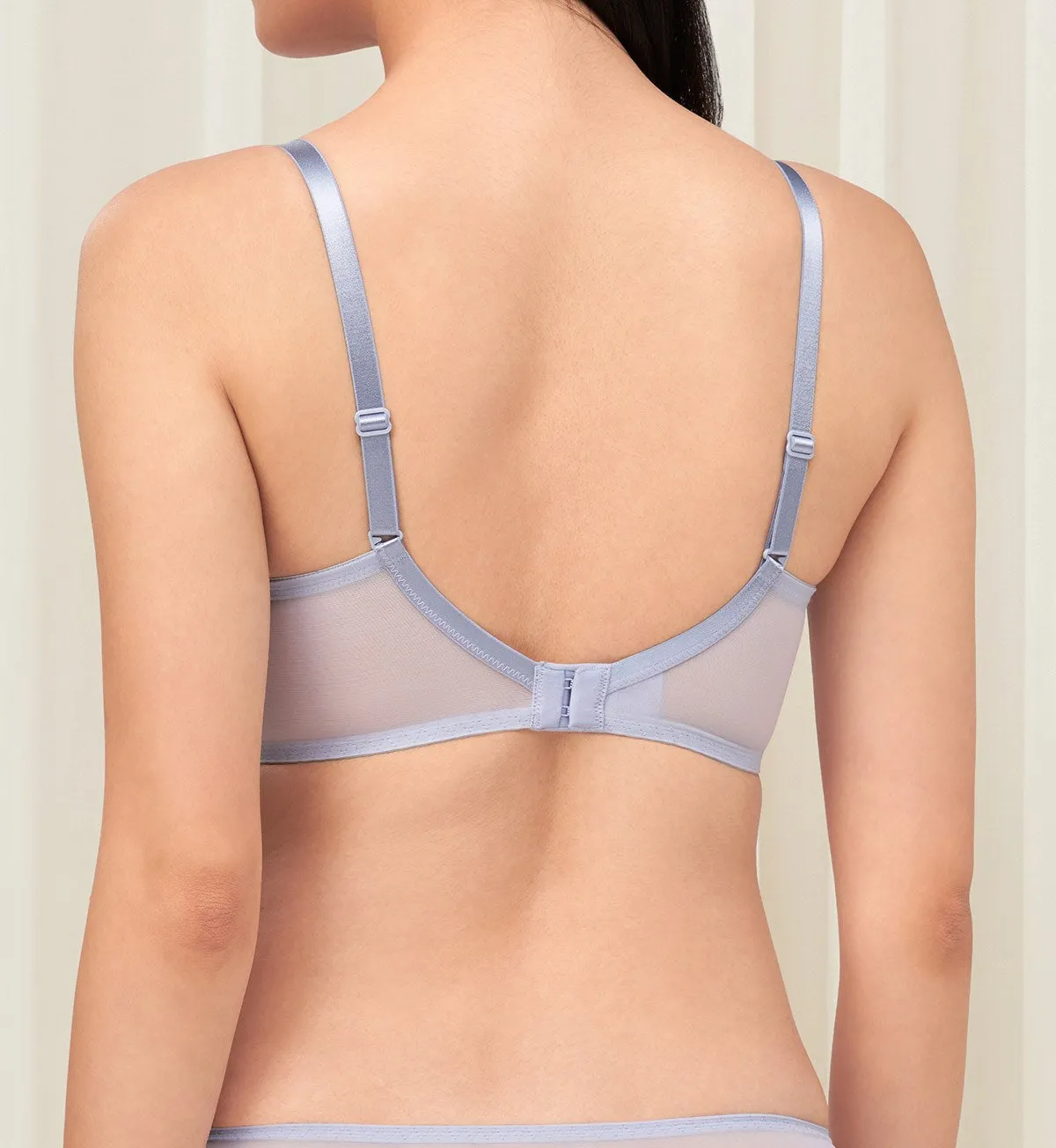 AQUA FRESH NON-WIRED DEEP V PUSH UP BRA