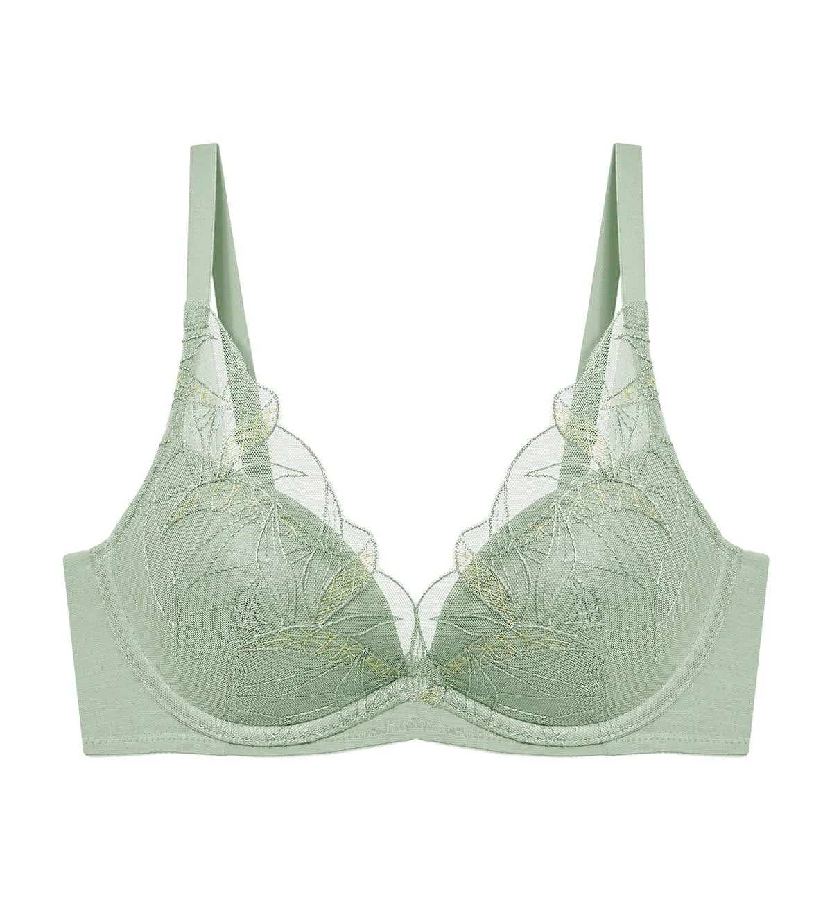 Aqua Paradise Wired Push Up Deep V Bra