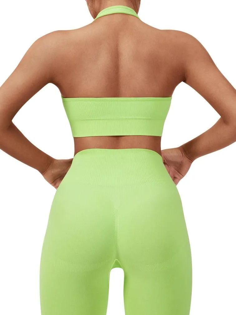 Backless Seamless Sports Bra