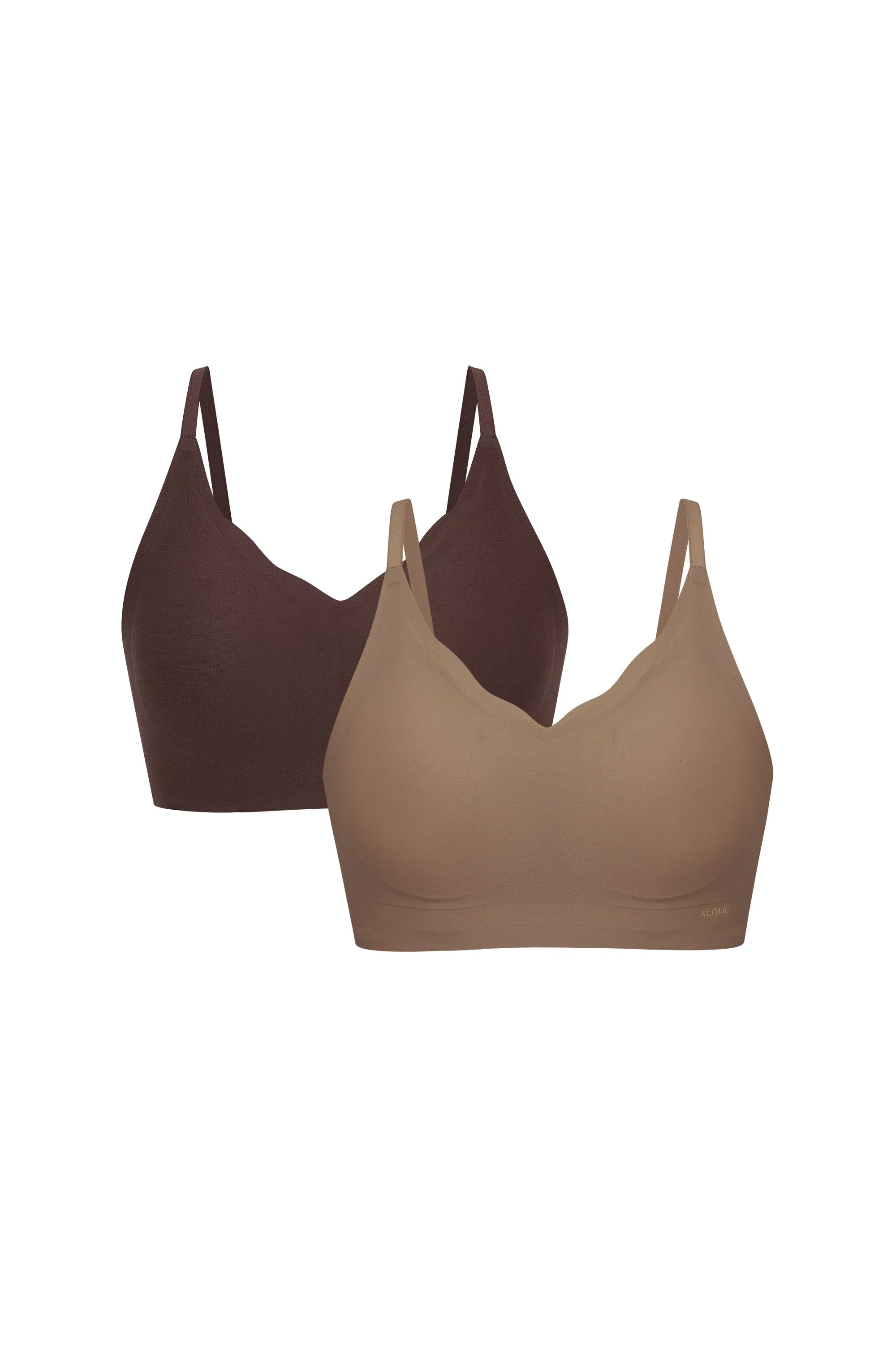 Barely Zero Fixed Cup Wavy Bra Bundle - Extended Sizes