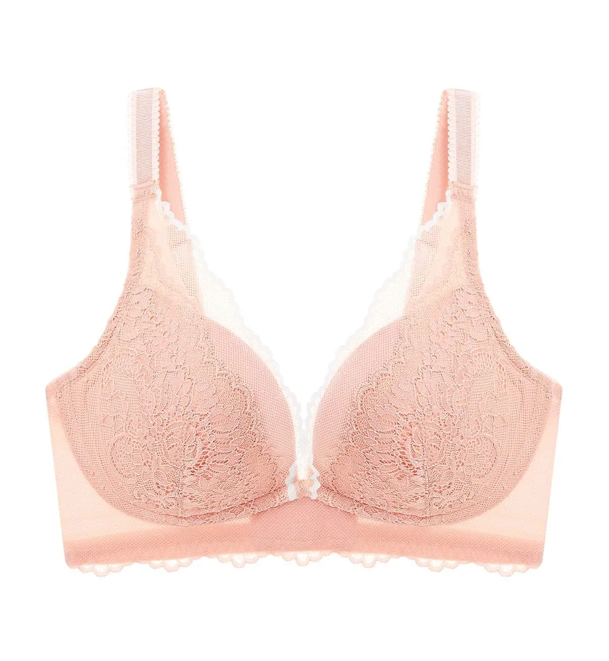 Beauty Layer Non-Wired Push Up Deep V Bra