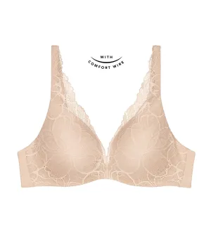 BODY MAKE UP ILLUSION LACE WIRED PADDED