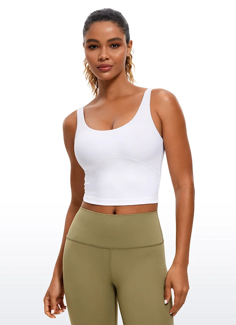 Butterluxe U Back Longline Built-in Bra Tanks