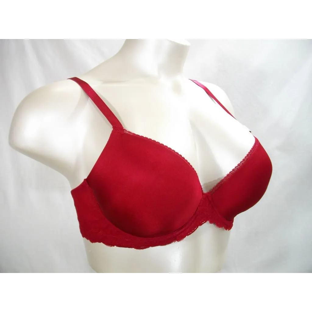 Calvin Klein QF1444 Customized Lift Push Up Underwire Bra 38D Cranberry NWT