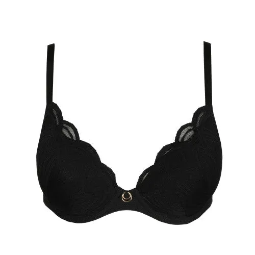 Cathia Heart Shape Plunge Cup Bra B - F