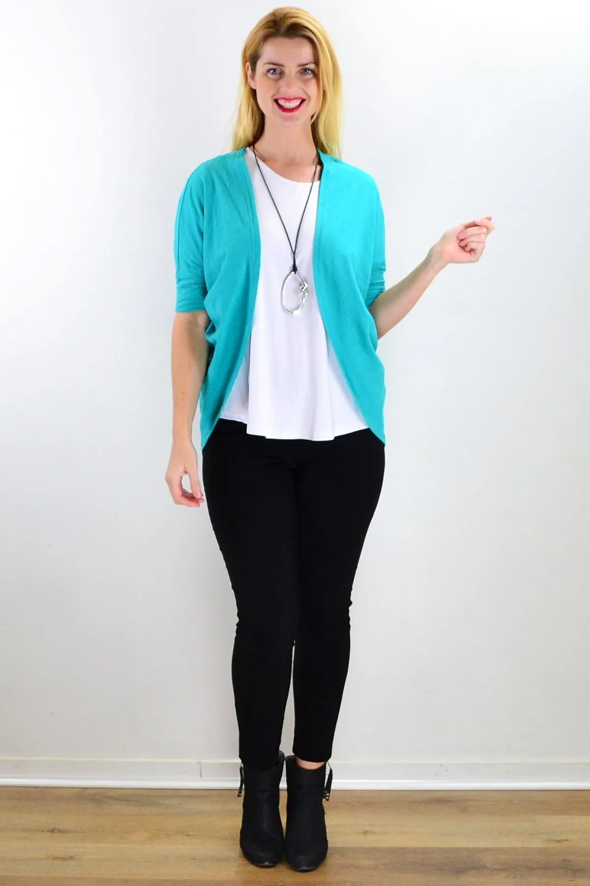 Emerald Mini Shrug Cardigan