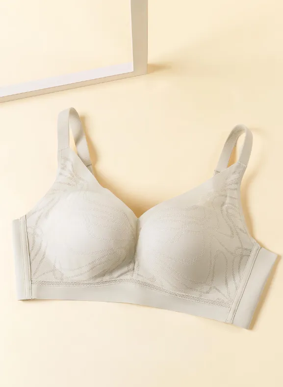 Gentle Touch Wireless Demi Push Up Bra N10-30043