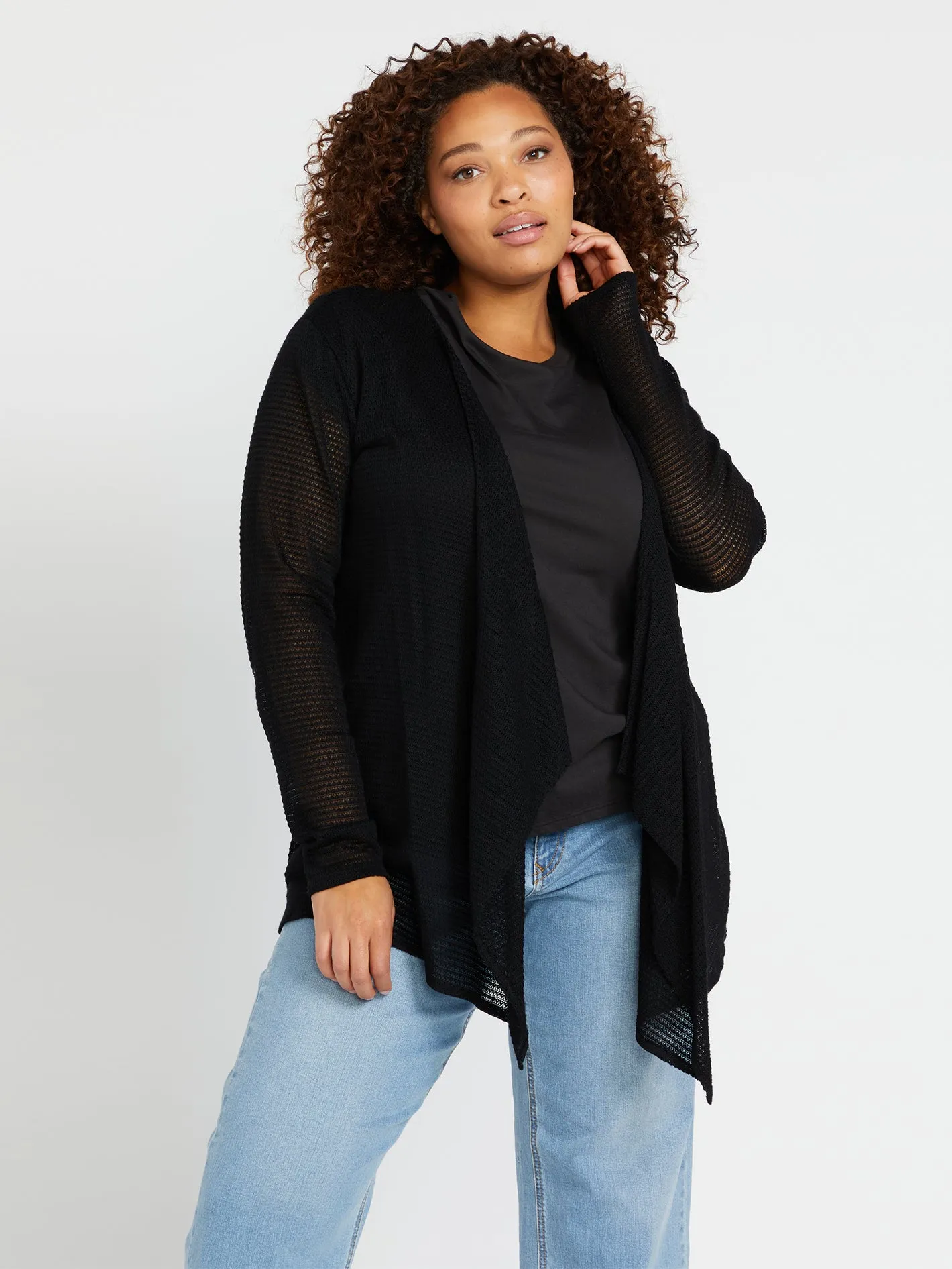 Go Go Wrap Cardigan - Black