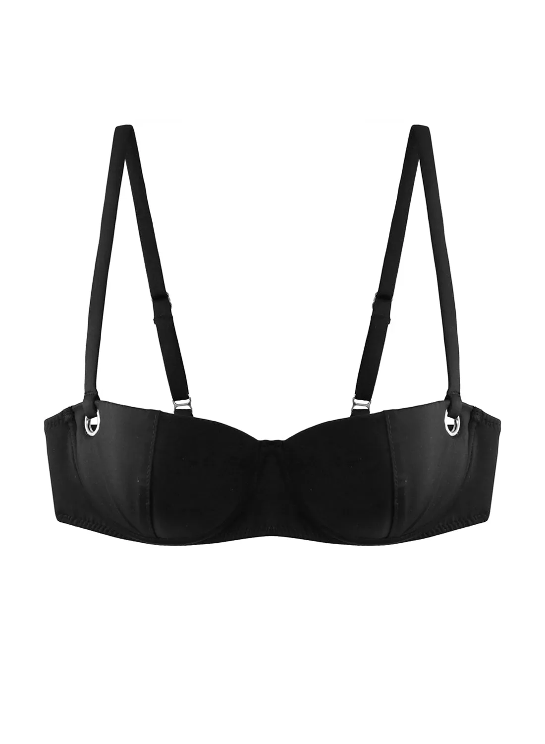 Grommet Balconette Bikini Top