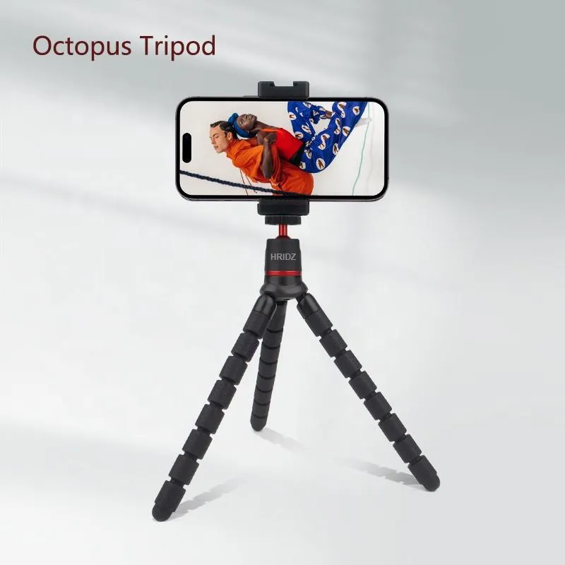 Hridz Flexible Octopus Tripod Portable Outdoor with Ball Head for Camera Phone