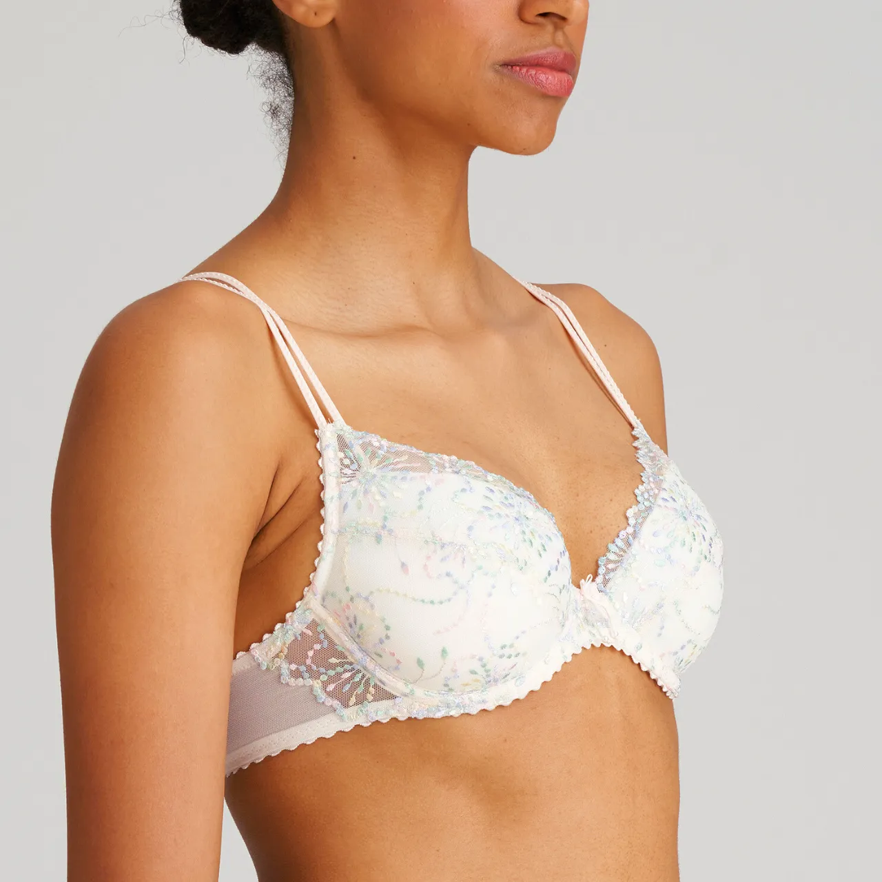 Jane Push Up Bra in Boudoir Cream