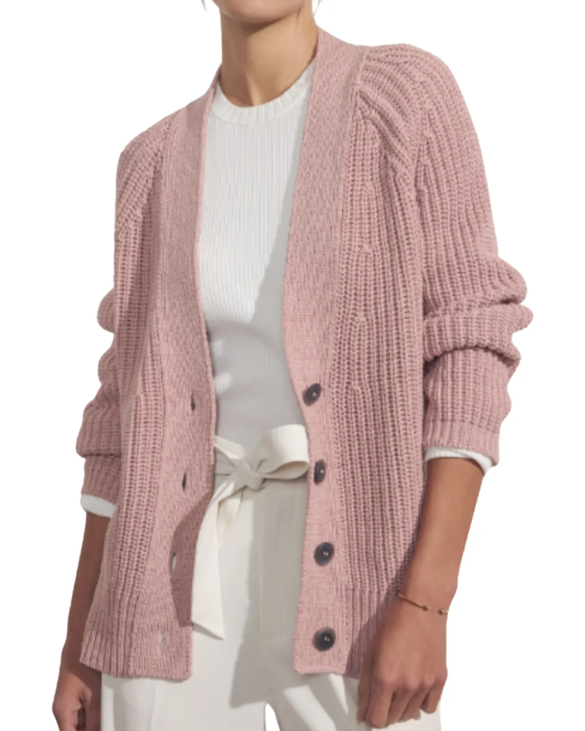 Jen Cardigan (Rosen Pink)