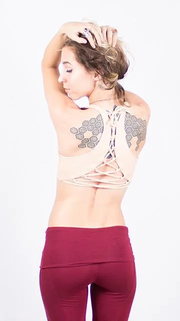 Lace Up Racerback Crop