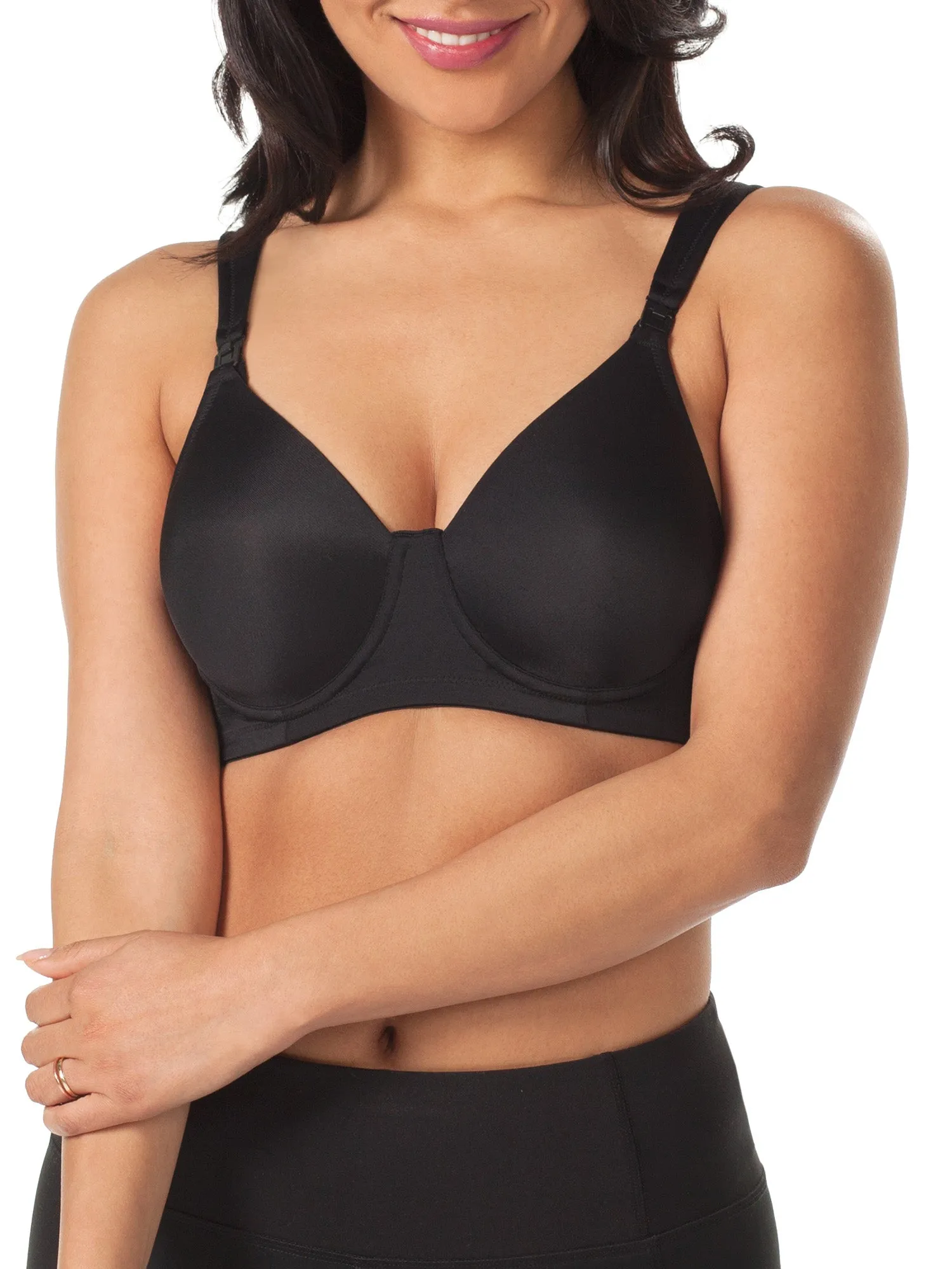 Loving Moments Full Coverage T-Shirt Nursing Bra 2-Pack