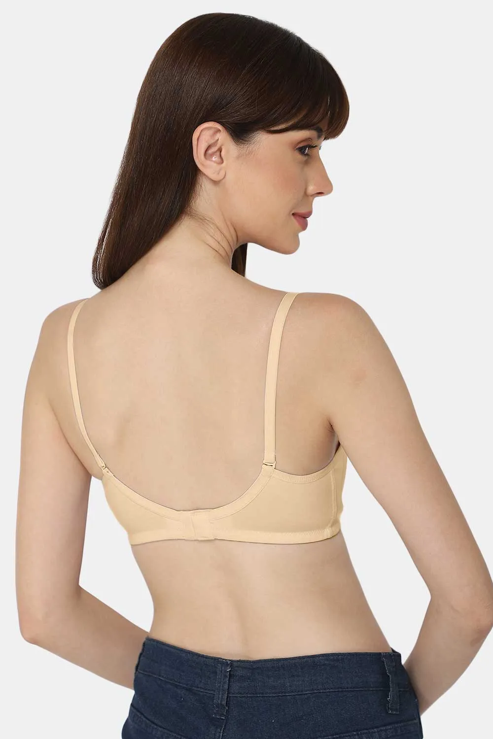 Medium Coverage Intimacy Non-Wired Padded T-Shirt Bra with Inner Seam – EC06