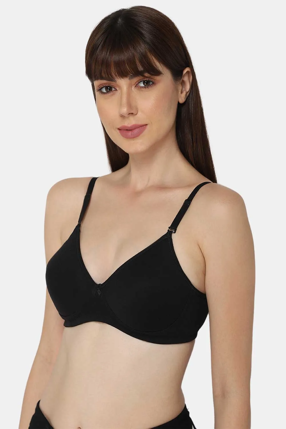 Medium Coverage Intimacy Non-Wired Padded T-Shirt Bra with Inner Seam – EC06