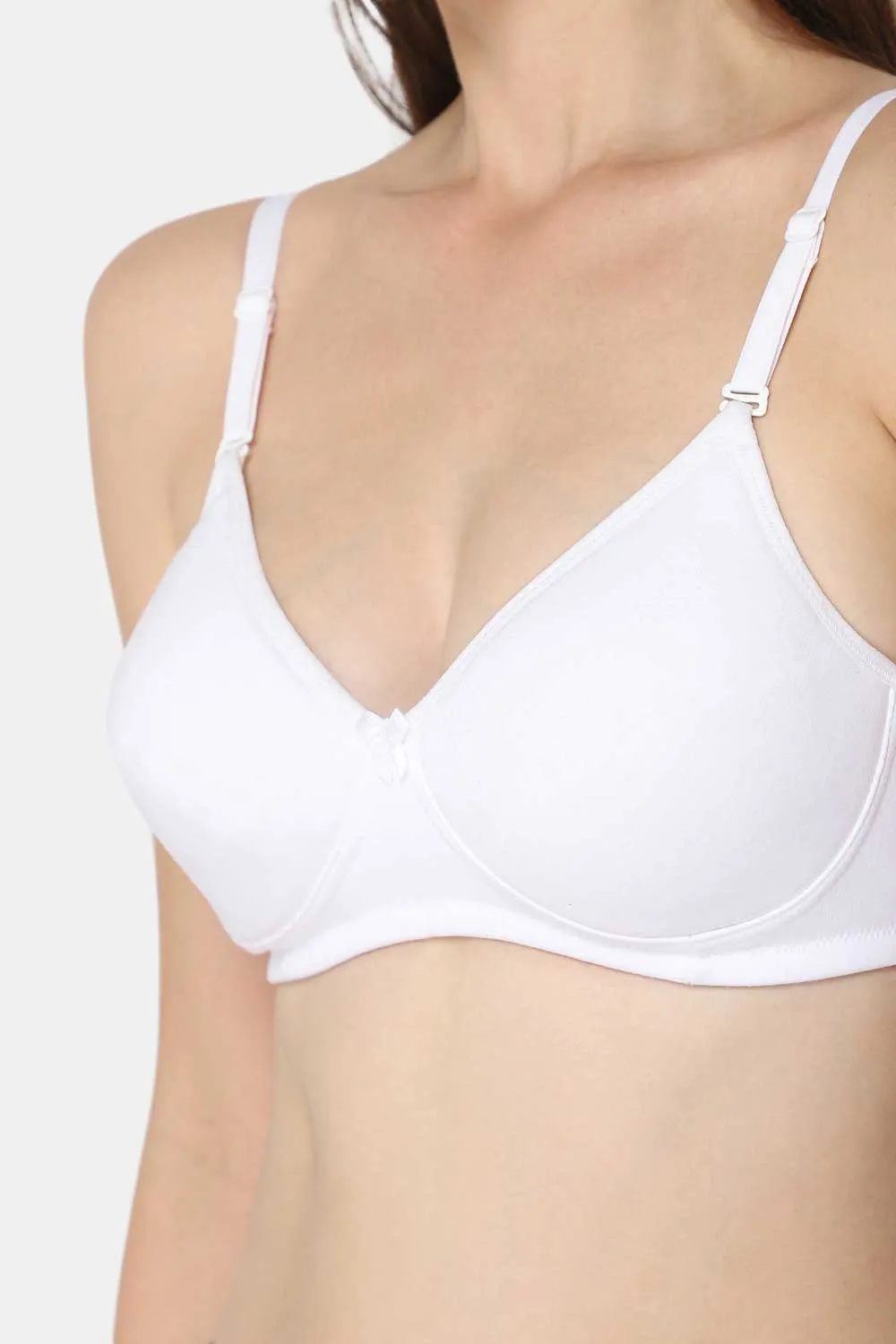 Medium Coverage Intimacy Non-Wired Padded T-Shirt Bra with Inner Seam – EC06