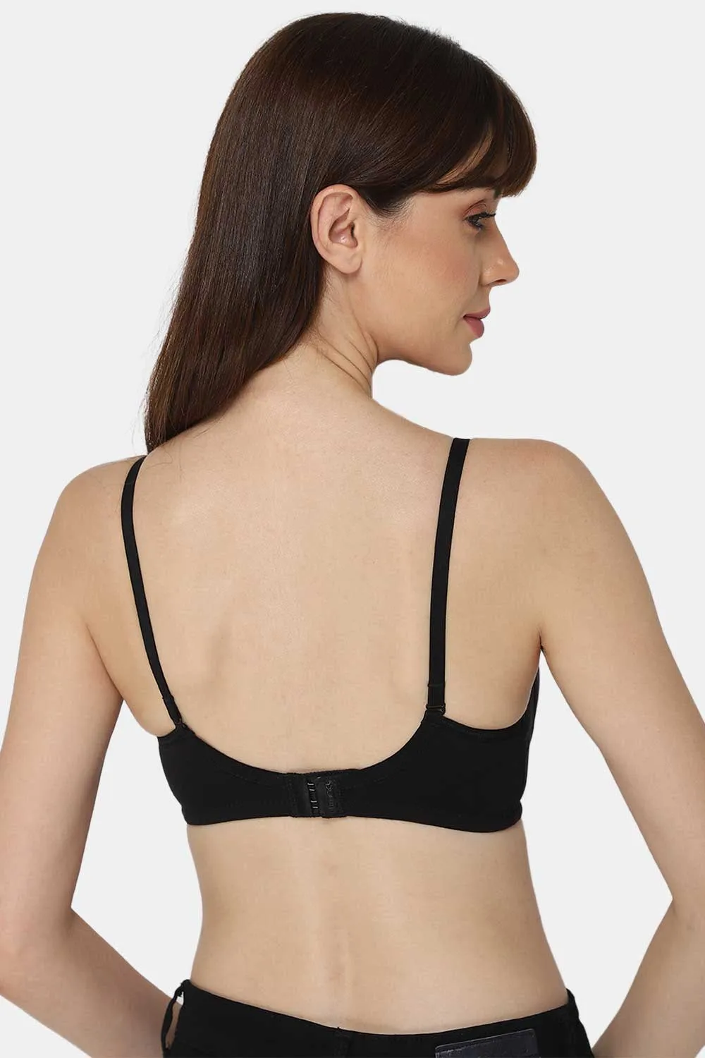 Medium Coverage Intimacy Non-Wired Padded T-Shirt Bra with Inner Seam – EC06