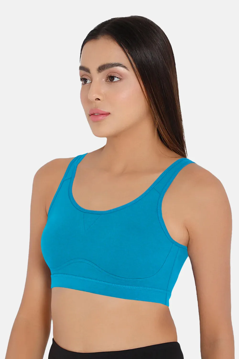 Medium Coverage Non-Padded Non-Wired Intimacy Active Sports Bra - CA15