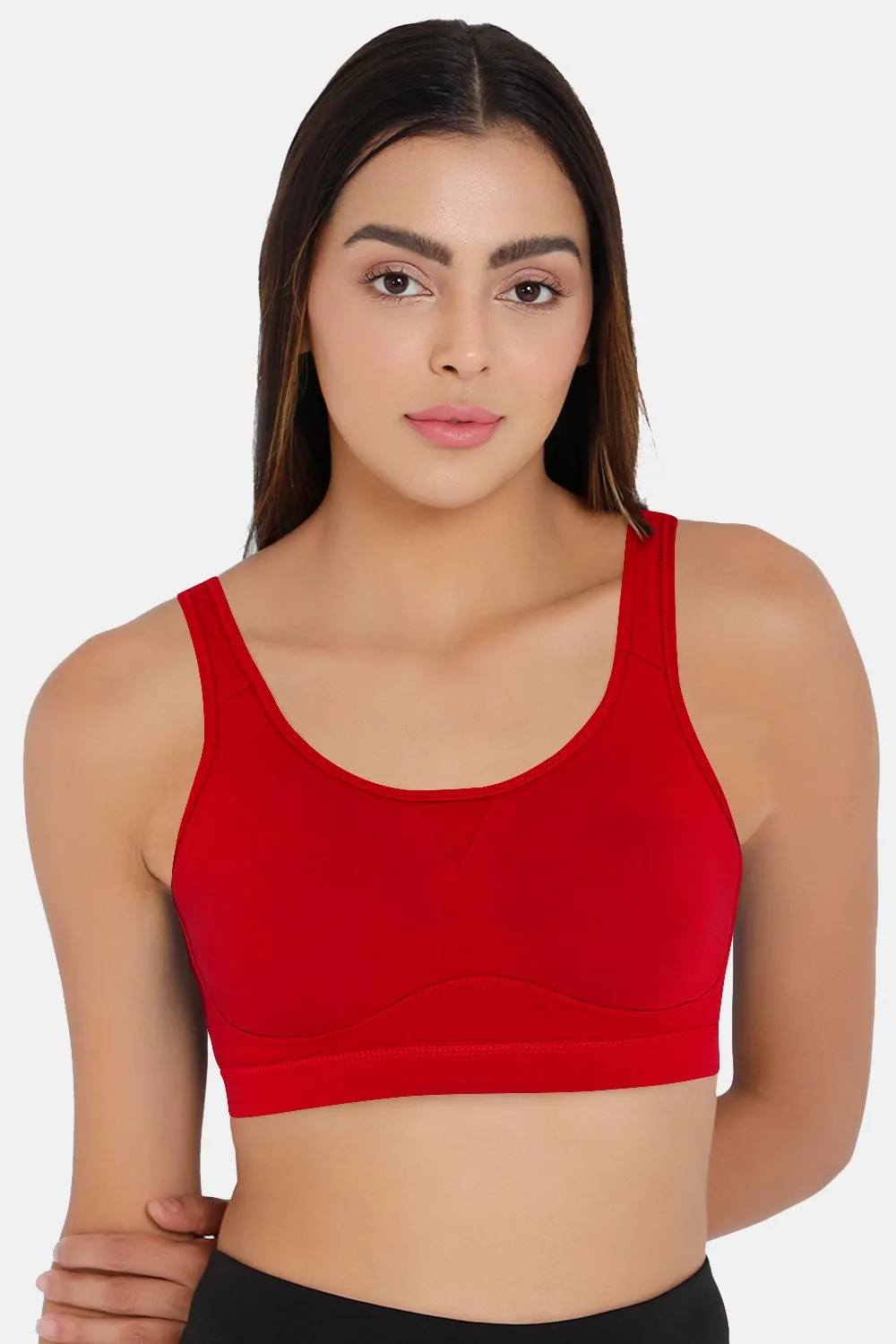 Medium Coverage Non-Padded Non-Wired Intimacy Active Sports Bra - CA15