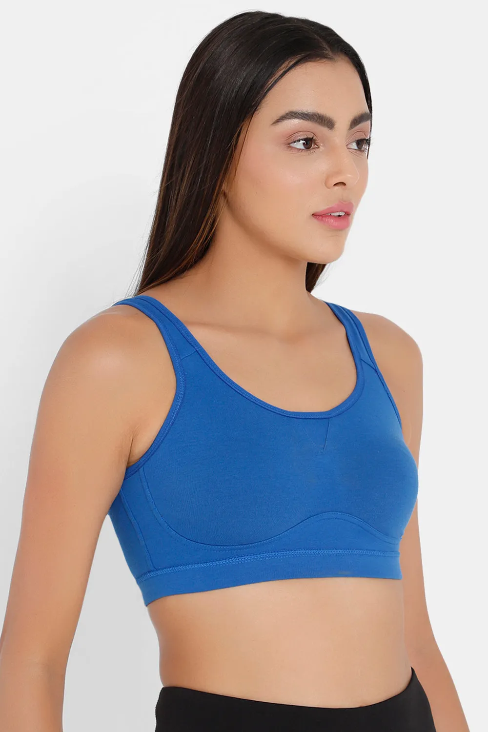 Medium Coverage Non-Padded Non-Wired Intimacy Active Sports Bra - CA15