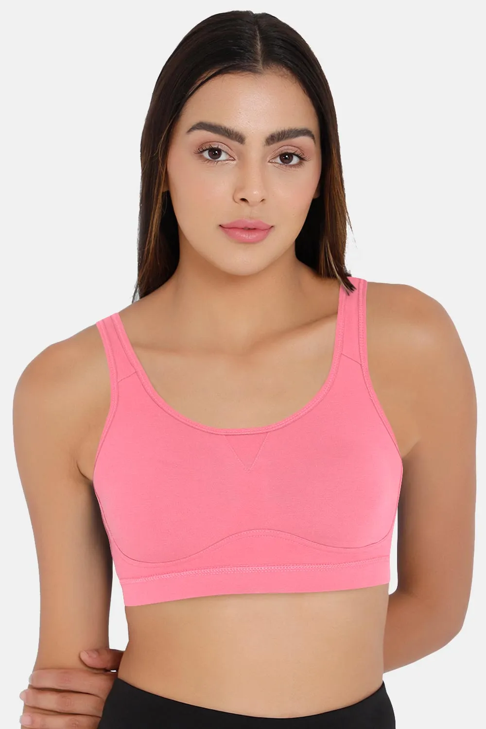 Medium Coverage Non-Padded Non-Wired Intimacy Active Sports Bra - CA15