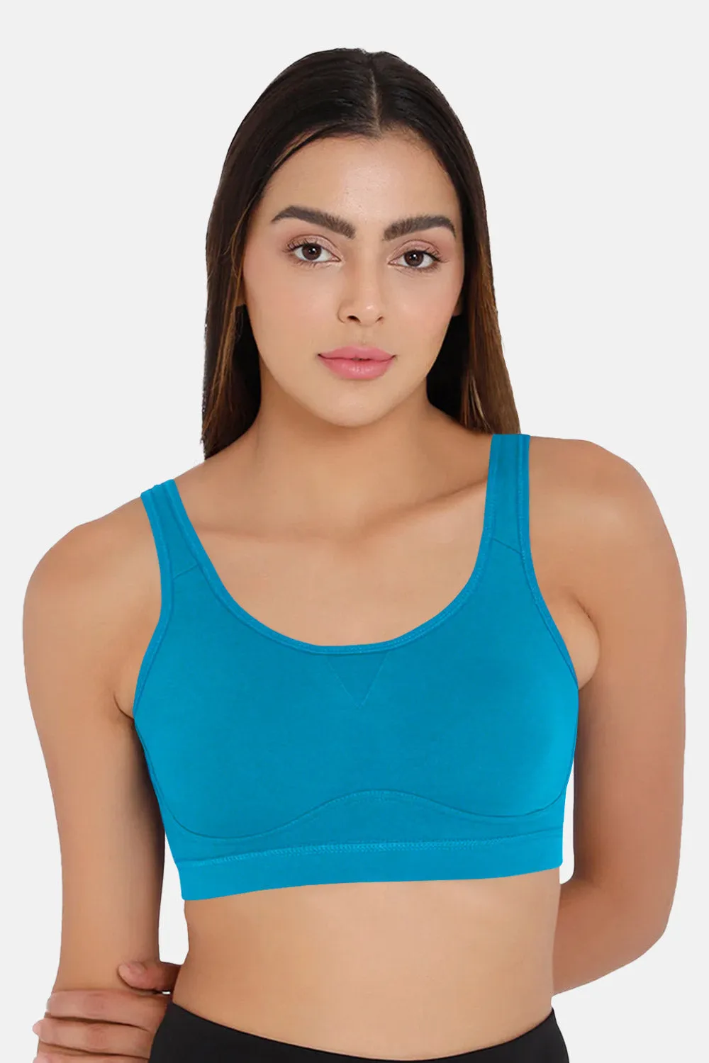 Medium Coverage Non-Padded Non-Wired Intimacy Active Sports Bra - CA15