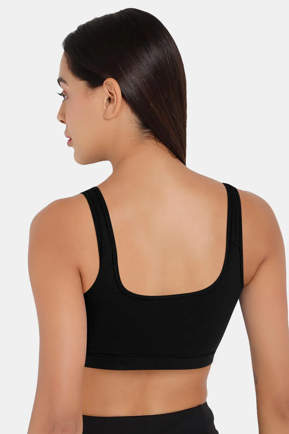 Medium Coverage Non-Padded Non-Wired Intimacy Active Sports Bra - CA15