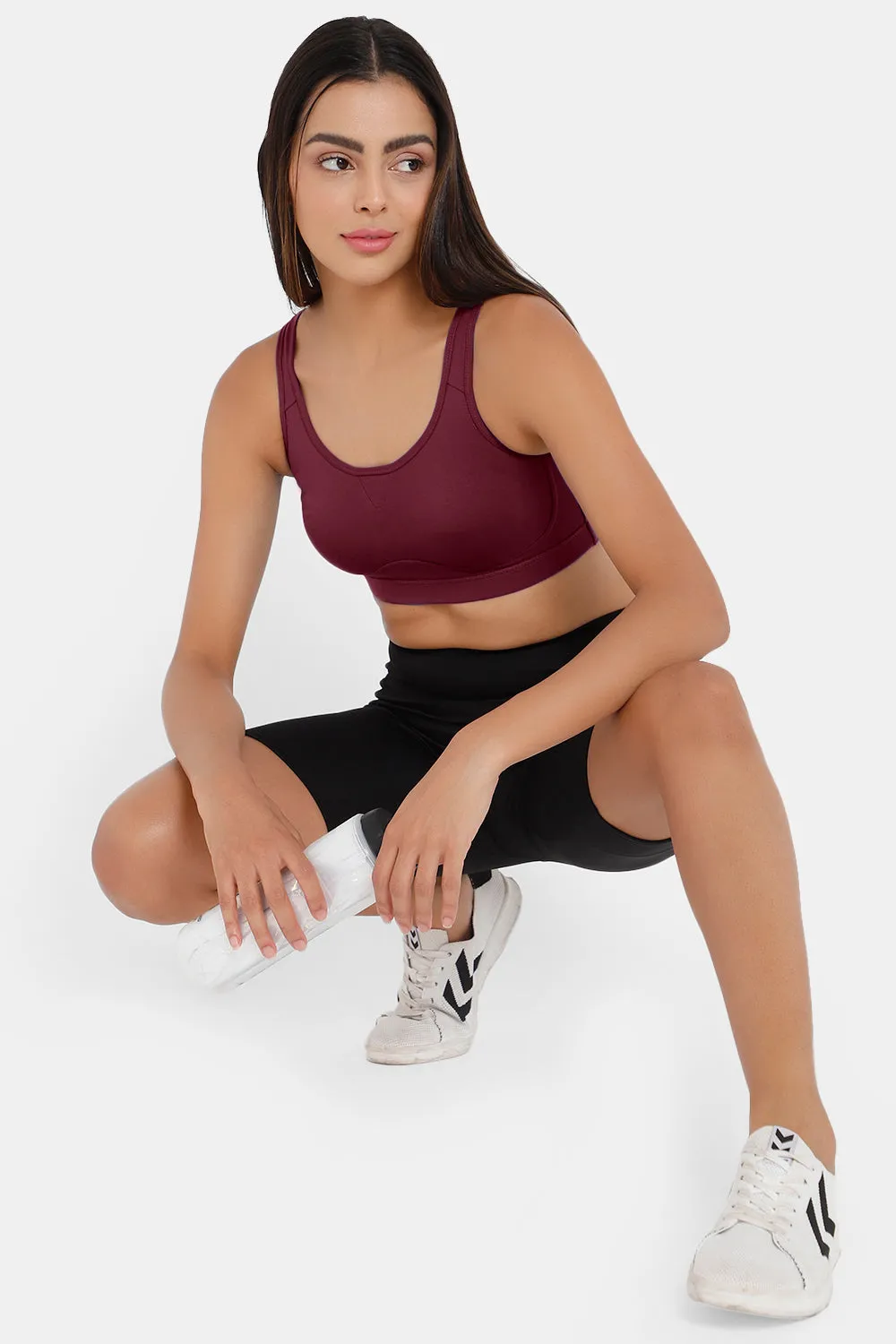 Medium Coverage Non-Padded Non-Wired Intimacy Active Sports Bra - CA15