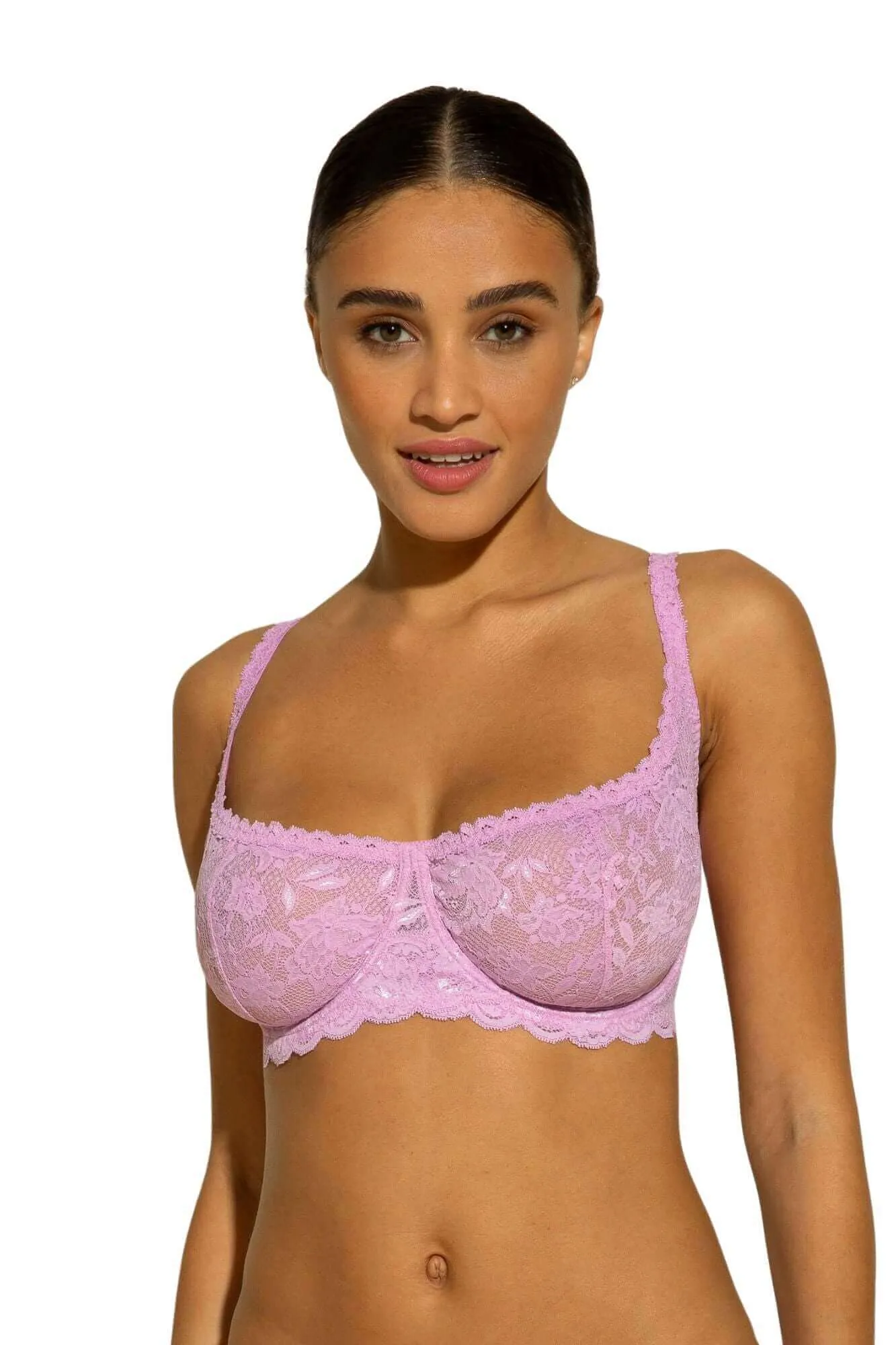 Never Say Never Balconette Bra in Neela Flower