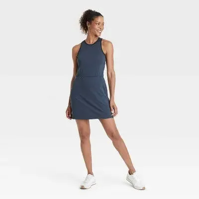 New - Women's Knit Racerback Active Dress - All In Motion