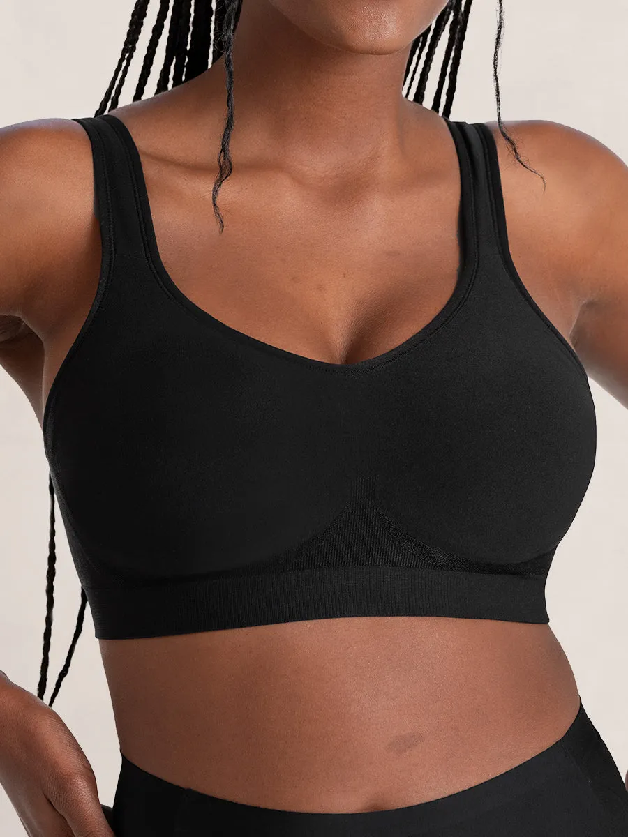 Offer: Truekind® 2-Pack Everyday Comfort Straps Wireless Shaping Bra - 60 percent OFF