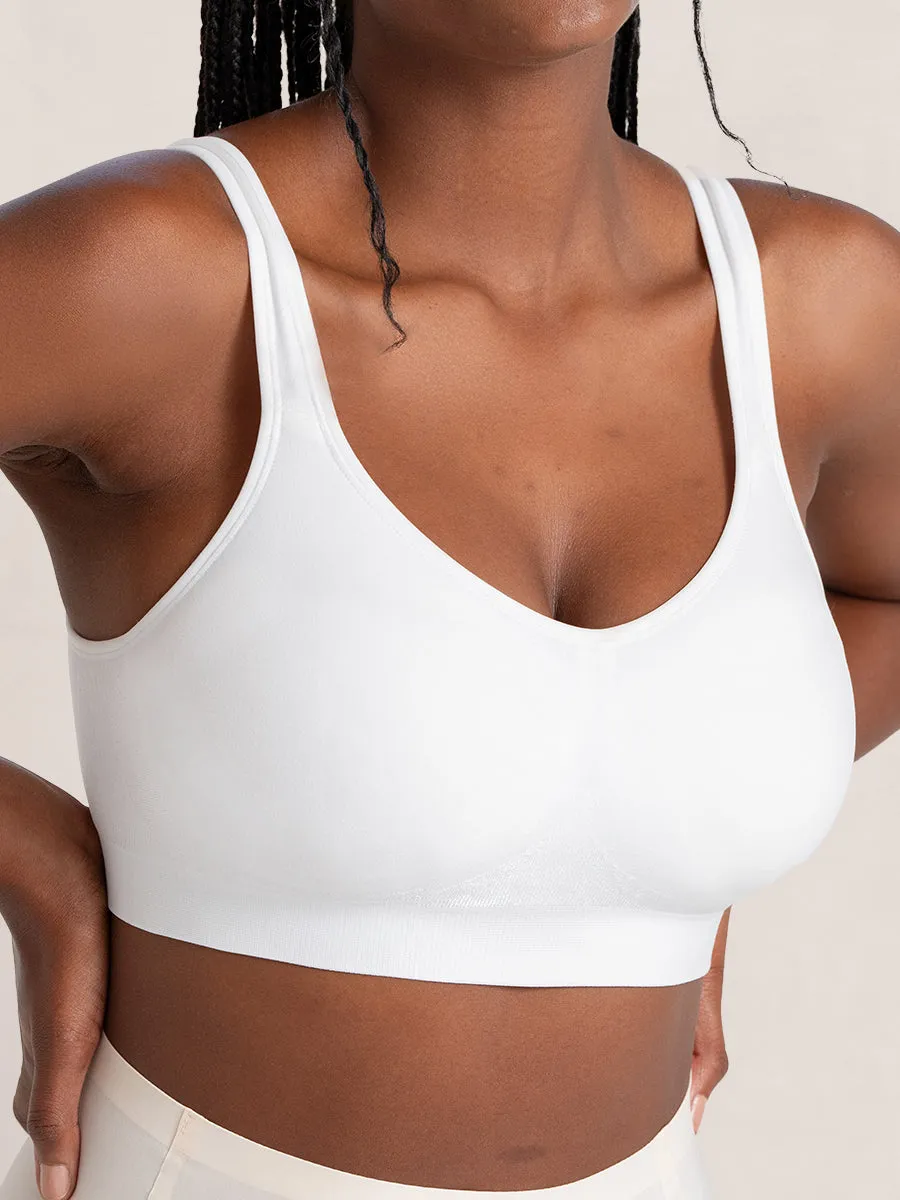 Offer: Truekind® 2-Pack Everyday Comfort Straps Wireless Shaping Bra - 60 percent OFF