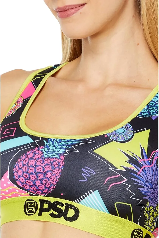 PSD Women's 90's Pineapple Sports Bra