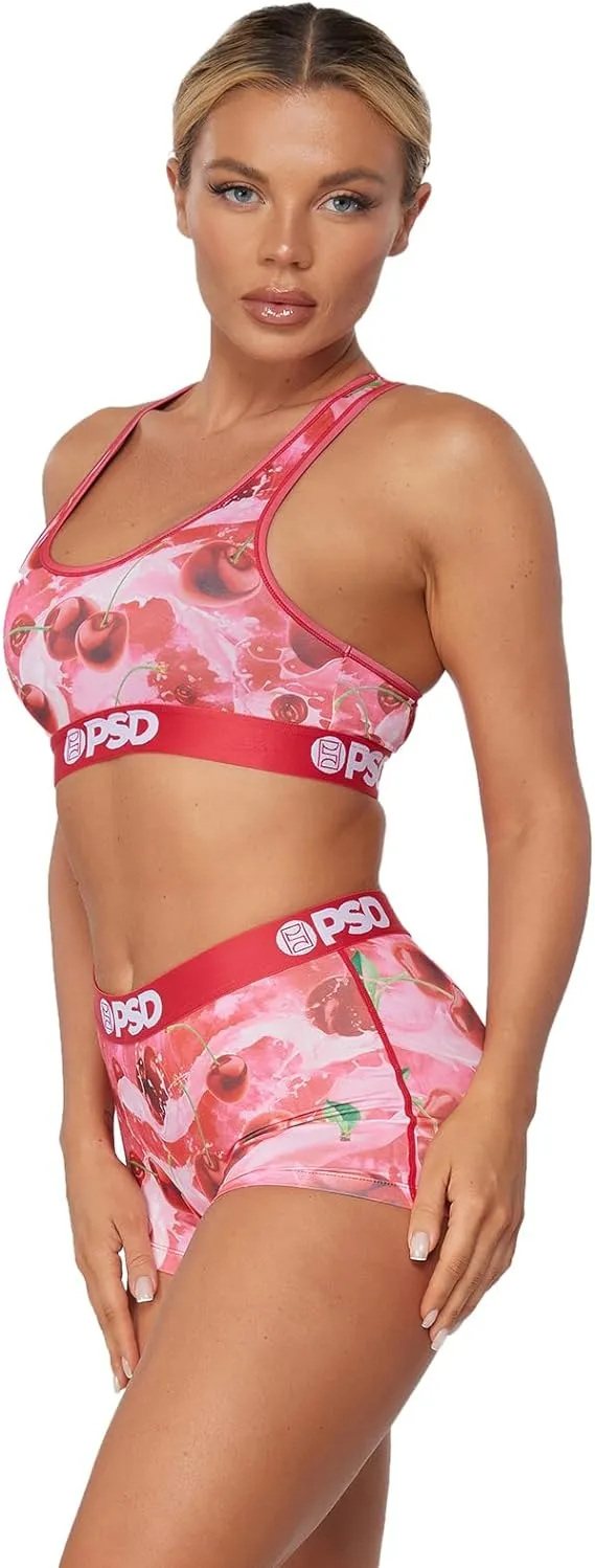 PSD Women's Cherries & Cream Sports Bra