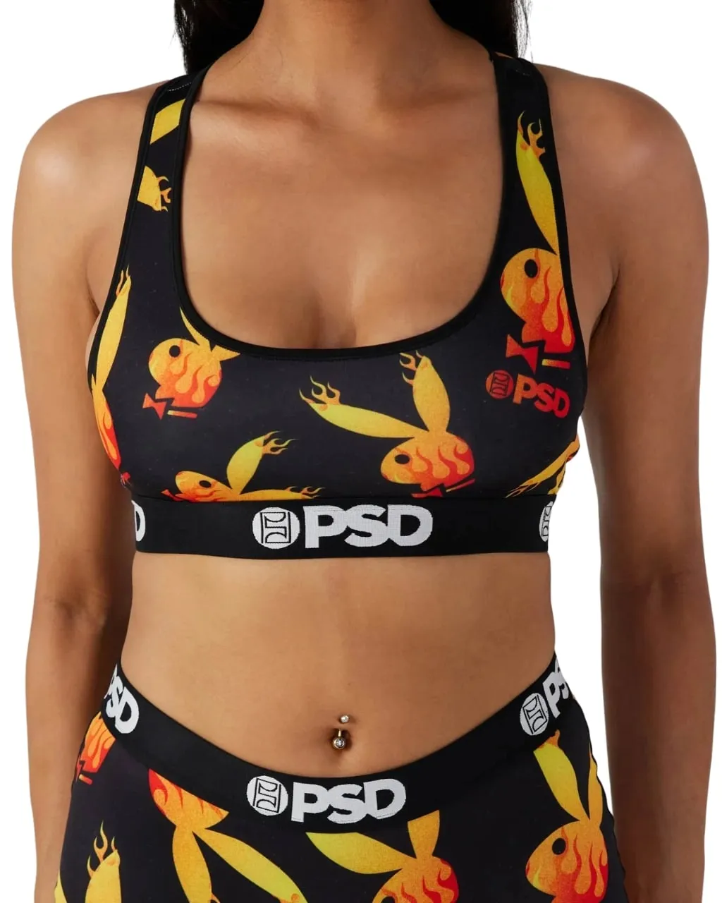 PSD Women's Playboy Flames Sports Bra