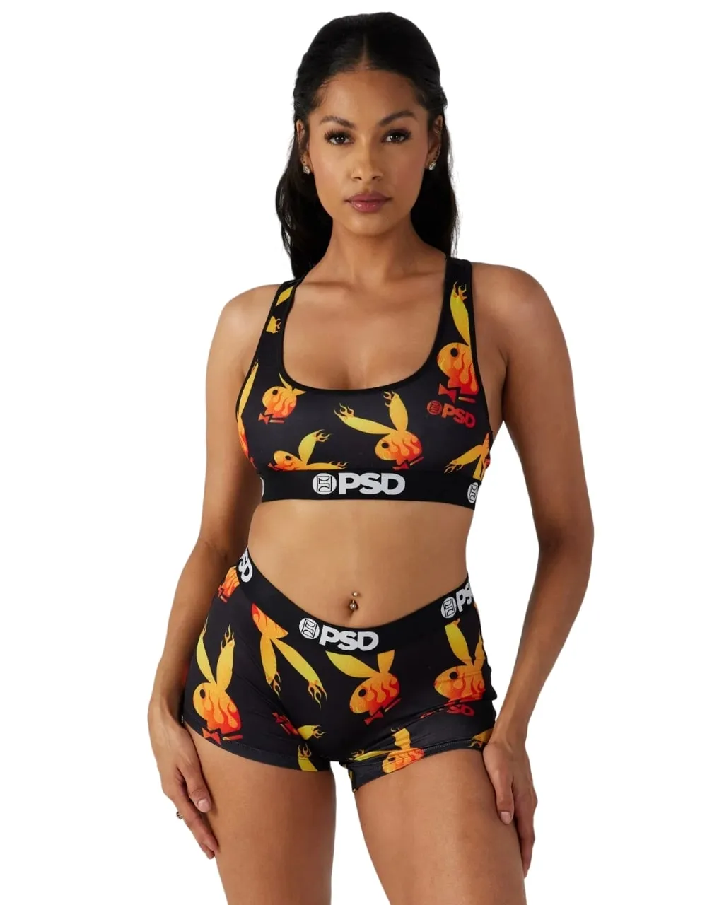 PSD Women's Playboy Flames Sports Bra