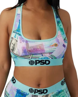 PSD Women's World Currency Sports Bra