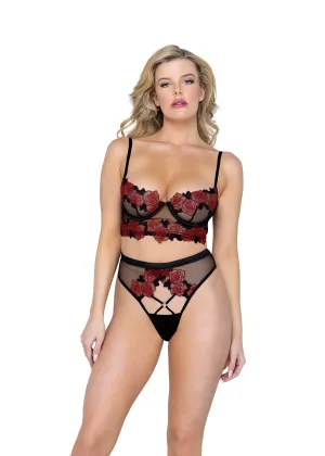 Rosa Bella 2-Piece Long Line Set