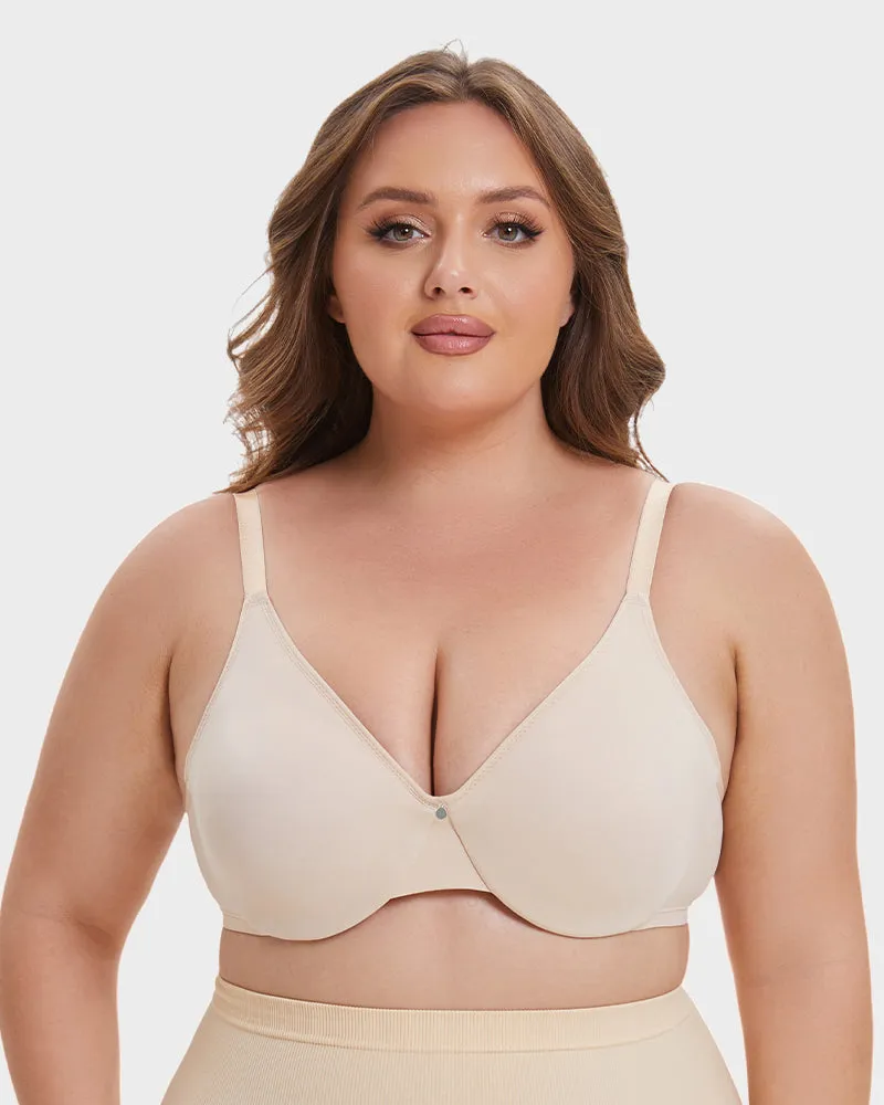 SheCurve®Soft Non-Padded Push-Up Bra