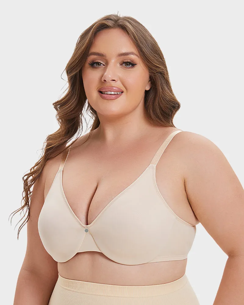 SheCurve®Soft Non-Padded Push-Up Bra