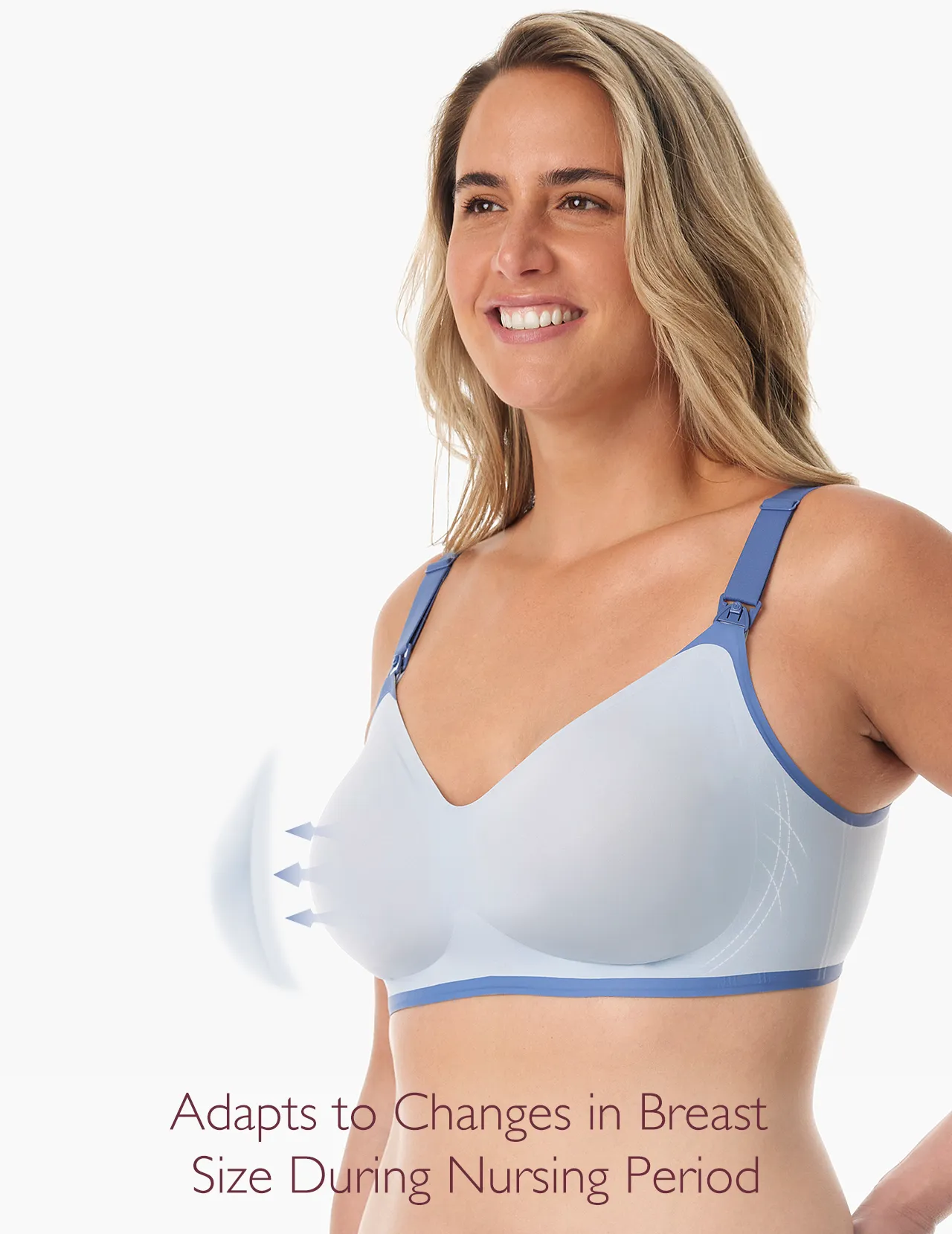 Stylish - V Color Party Nursing Bra