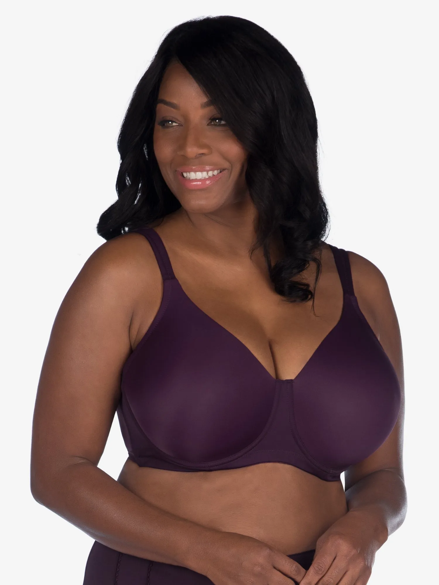 The Brigitte Full Coverage - Padded Underwire T-Shirt Bra