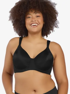 The Brigitte Full Coverage - Padded Underwire T-Shirt Bra