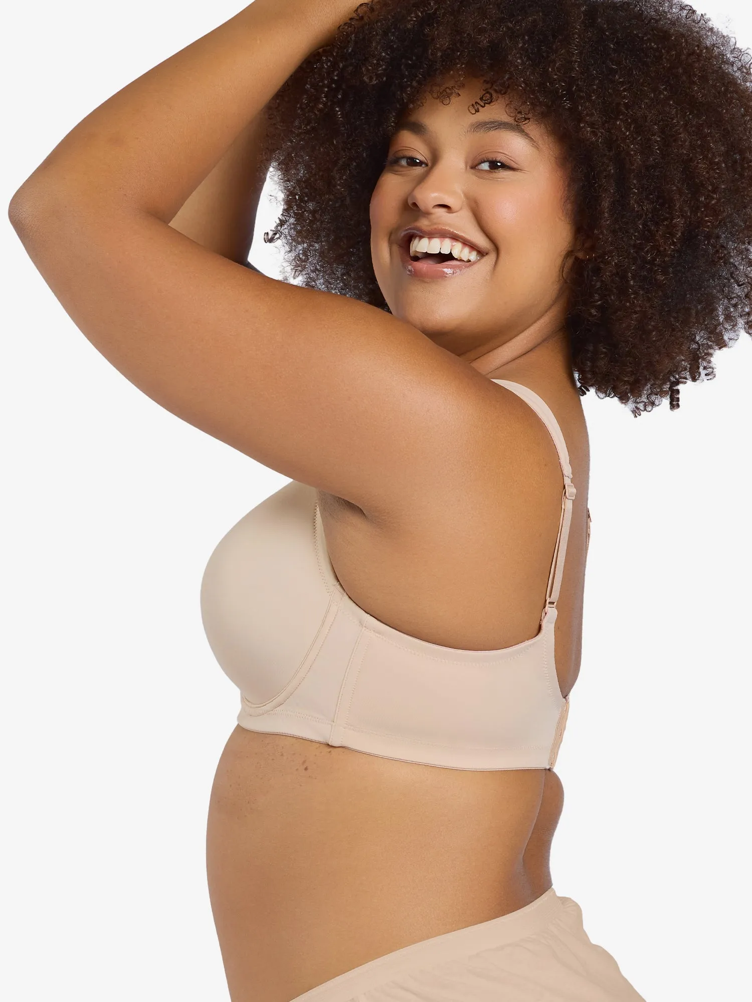 The Brigitte Full Coverage - Padded Wirefree T-Shirt Bra